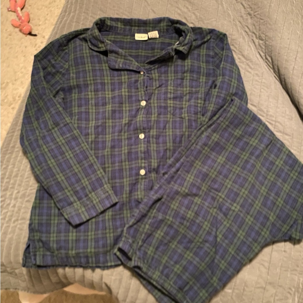 Women’s LL Bean Flannel PJs